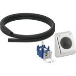 Sistema de descarga de Geberit para inodoros con accionamiento de descarga neumático, descarga simple,